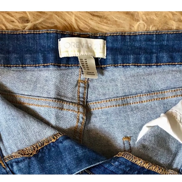 Cute Plus Cut-Off Forever 21 Denim Jean Shorts - Picture 3 of 7